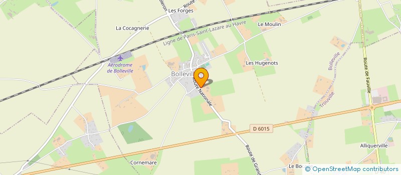 localisation de l'entreprise ML BATI-TERRASS à RAFFETOT