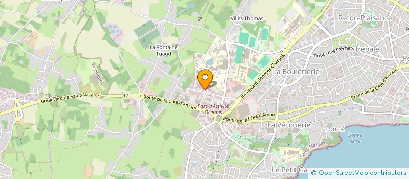 localisation de l'entreprise ML BEAUTY CENTER à SAINT-NAZAIRE