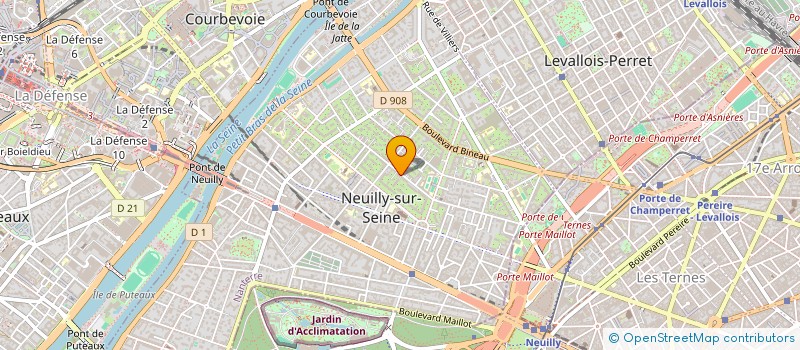 localisation de l'entreprise ML CARDINAL TRADE à NEUILLY SUR SEINE