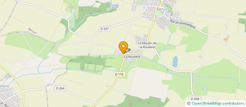 localisation de l'entreprise ML CARRELAGE  BENON