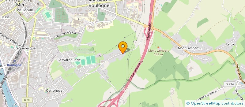 localisation de l'entreprise ML CARROSSERIE à SAINT-MARTIN-BOULOGNE