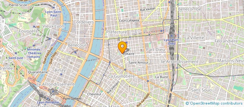 localisation de l'entreprise ML COFFRAGE à LYON