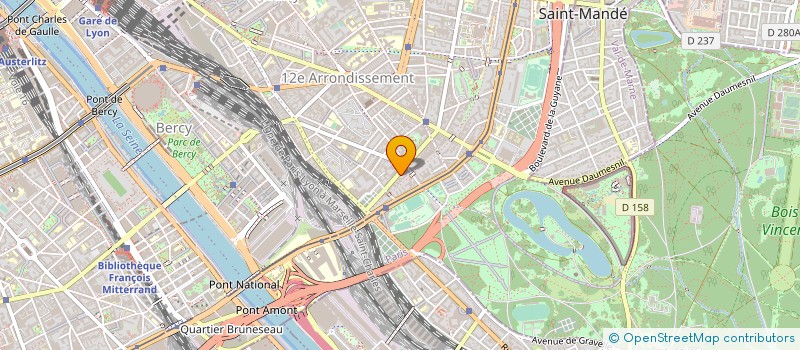 localisation de l'entreprise ML CONCEPT à PARIS