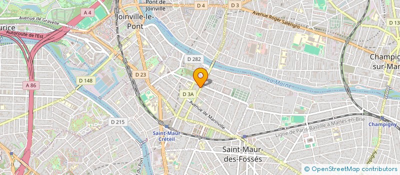 localisation de l'entreprise ML CONCEPTION  LE PERREUX-SUR-MARNE