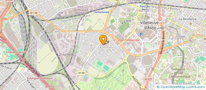 localisation de l'entreprise ML CONSEIL à LEZENNES