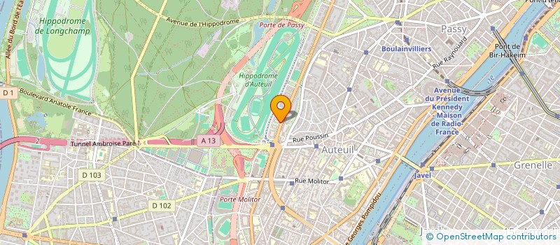 localisation de l'entreprise ML CONSEIL  PARIS