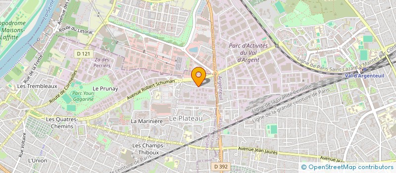 localisation de l'entreprise ML CONSEIL à SARTROUVILLE