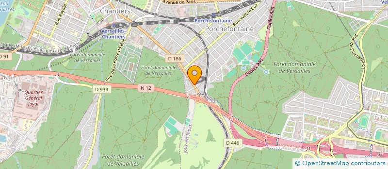 localisation de l'entreprise ML CONSTRUCTIONS à VERSAILLES