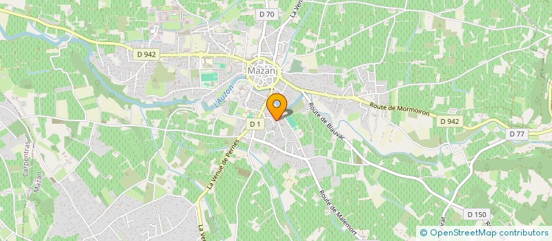 localisation de l'entreprise ML CONSULTING  MAZAN