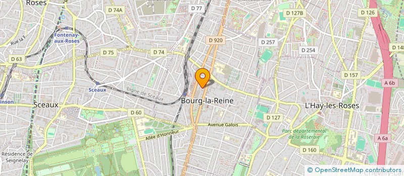 localisation de l'entreprise ML CONSULTING à BOURG-LA-REINE