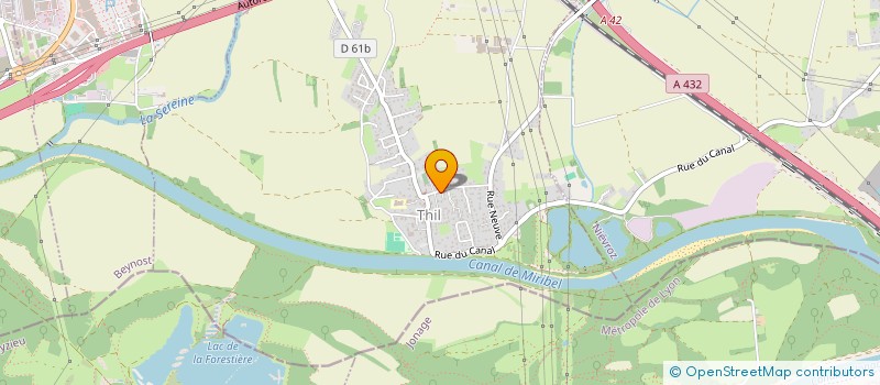 localisation de l'entreprise ML CONSULTING  THIL