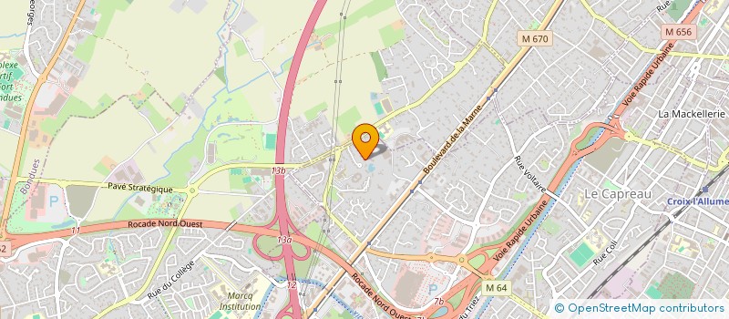 localisation de l'entreprise ML CONSULTING  WASQUEHAL