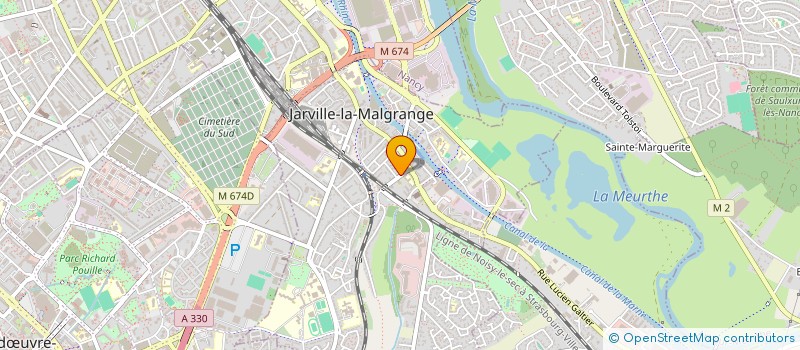 localisation de l'entreprise ML CONSULTING  JARVILLE-LA-MALGRANGE