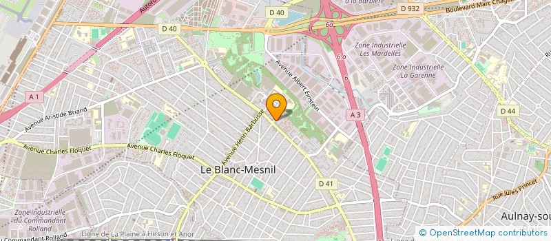 localisation de l'entreprise ML DATA CONSULTING à LE BLANC MESNIL