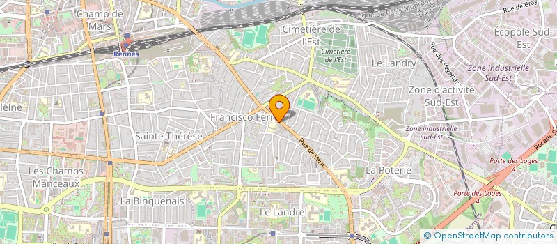 localisation de l'entreprise ML DATA & TECHNOLOGY CONSULTING  RENNES