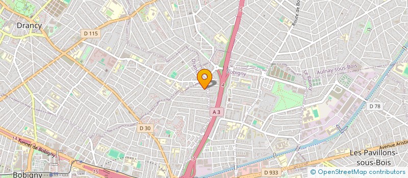 localisation de l'entreprise ML DECORATION  BOBIGNY