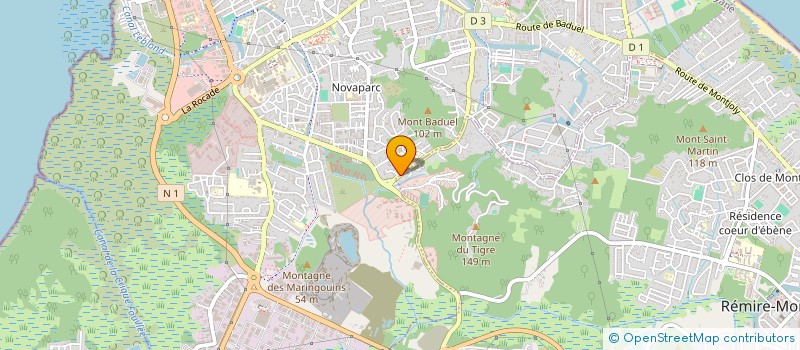 localisation de l'entreprise ML DEPOLLUTION  CAYENNE