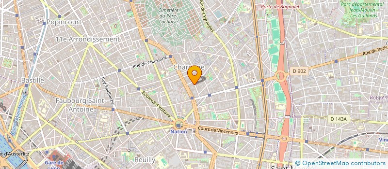 localisation de l'entreprise ML DESIGN  PARIS