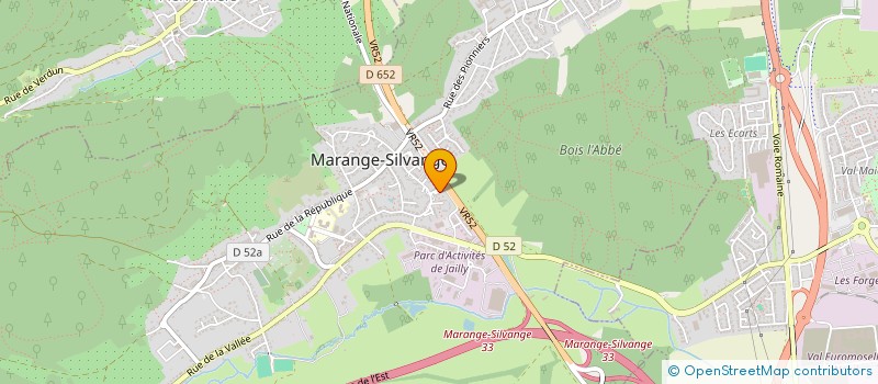 localisation de l'entreprise ML DEVELOPPEMENT  MARANGE-SILVANGE