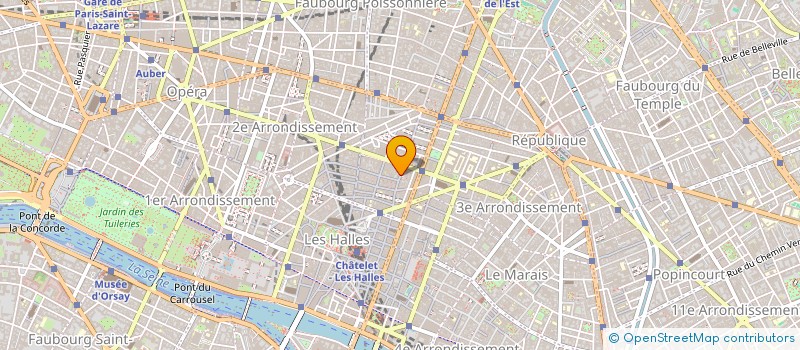 localisation de l'entreprise ML DIFFUSION à PARIS