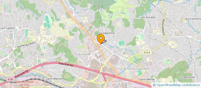 localisation de l'entreprise ML DIFFUSION à MARSEILLE