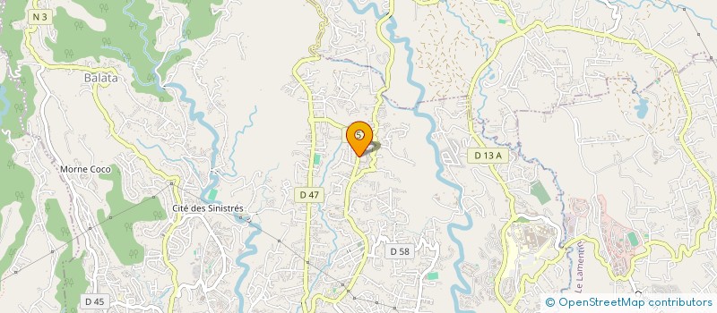 localisation de l'entreprise ML DISTRI AND CO  FORT-DE-FRANCE