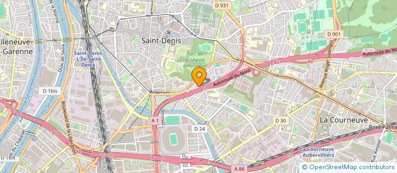 localisation de l'entreprise ML ENTRETIEN SERVICES à SAINT-DENIS