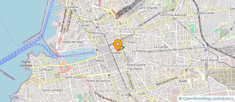 localisation de l'entreprise ML-EVENTS à MARSEILLE