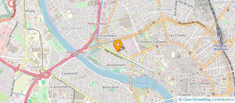 localisation de l'entreprise ML EXECUTIVE  TOULOUSE