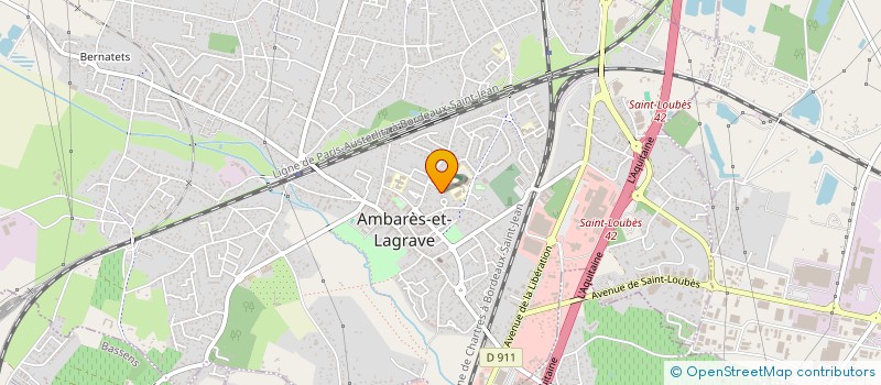 localisation de l'entreprise ML EXPANSION  AMBARES-ET-LAGRAVE