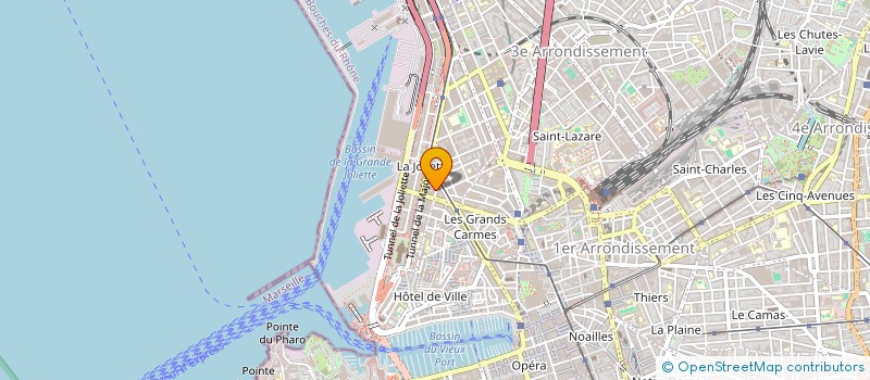 localisation de l'entreprise ML EXPERT à MARSEILLE