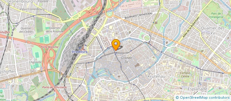 localisation de l'entreprise ML EXPERTISES à STRASBOURG