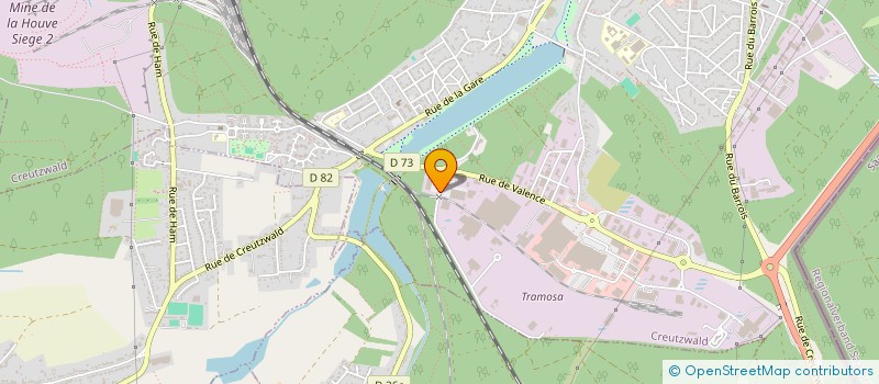 localisation de l'entreprise ML EXPRESS ET LOGISTICS SARL à CREUTZWALD