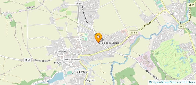 localisation de l'entreprise ML FACADES 31 à AUSSONNE