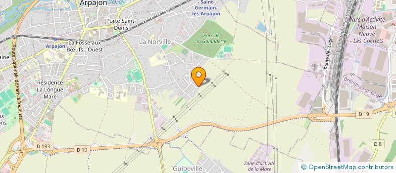 localisation de l'entreprise ML'FAMILY  LA NORVILLE