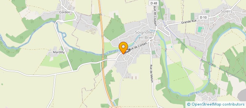 localisation de l'entreprise ML FERMETURE  SOIGNOLLES-EN-BRIE