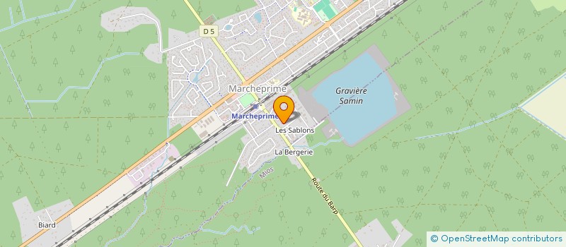 localisation de l'entreprise ML FINANCEMENT  MARCHEPRIME