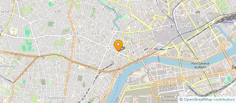 localisation de l'entreprise ML FLAT  NANTES