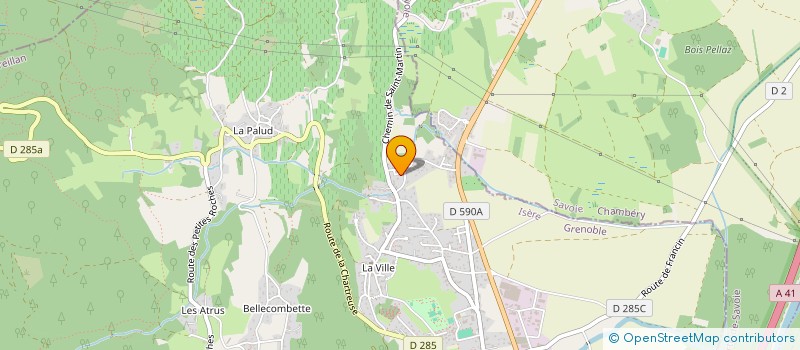 localisation de l'entreprise ML FORMATION  CHAPAREILLAN