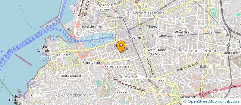 localisation de l'entreprise ML GLOBAL HORIZON  MARSEILLE