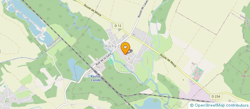 localisation de l'entreprise ML GROUPE  ROCHY-CONDE