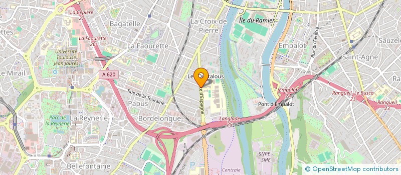 localisation de l'entreprise ML HOLDING à TOULOUSE