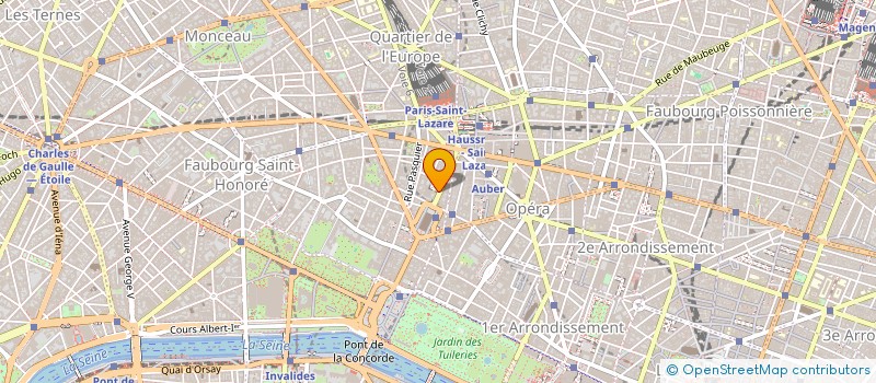 localisation de l'entreprise ML HOLDING  PARIS