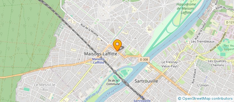 localisation de l'entreprise ML HOLDING à MAISONS-LAFFITTE