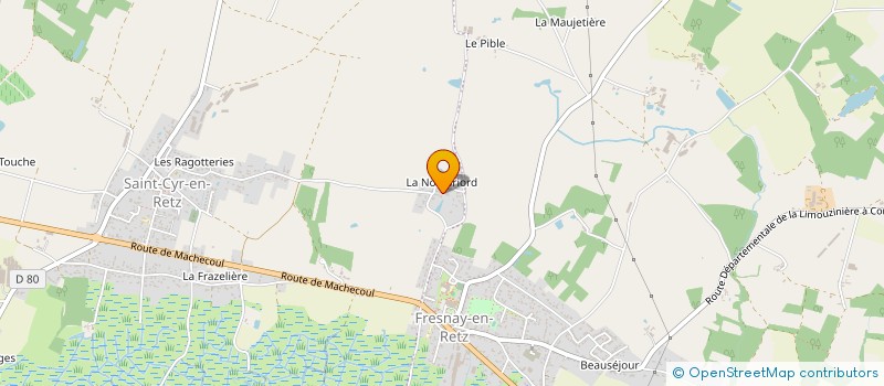 localisation de l'entreprise ML HOLDING  VILLENEUVE-EN-RETZ