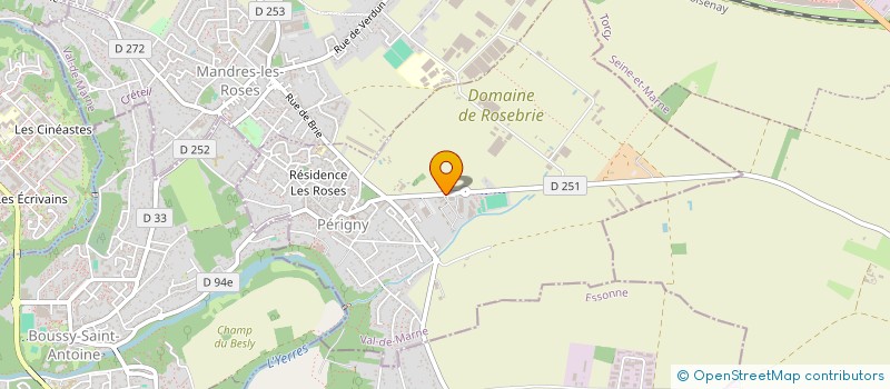 localisation de l'entreprise ML HOLDING CAFE  PERIGNY