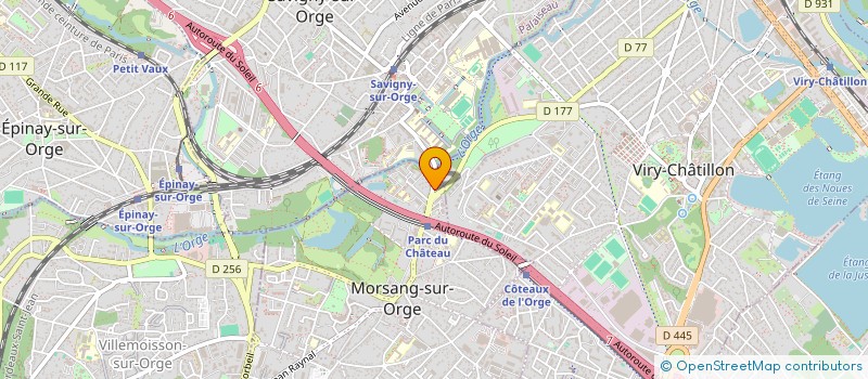 localisation de l'entreprise ML HOTEL à MORSANG-SUR-ORGE