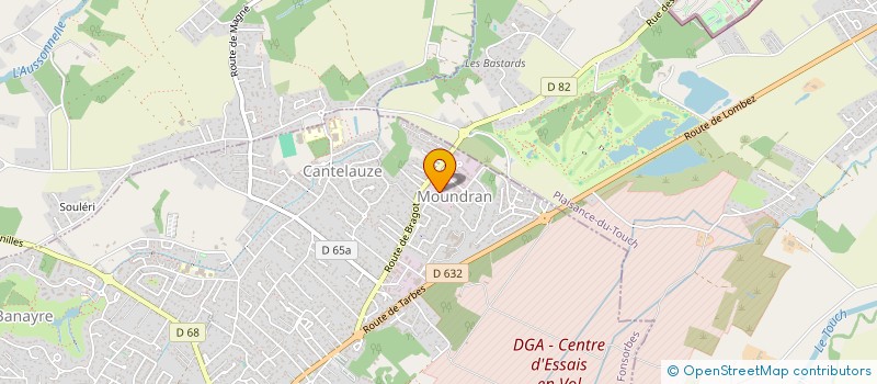 localisation de l'entreprise ML IMMO à FONSORBES