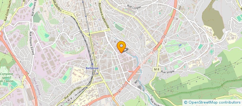 localisation de l'entreprise ML IMMO  SAINT-ETIENNE