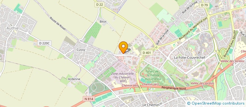 localisation de l'entreprise ML IMMO à SAINT-CONTEST